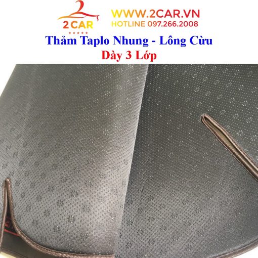 Thảm taplo xe Toyota Corolla Cross 2020 - 2022 loại nhung 3 lớp cao cấp, chống nóng tốt, chống trơn trượt, vừa khít xe - Hình ảnh 9