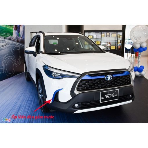 Ốp Viền Đèn Gầm trước, sau Xe Toyota Cross 2020 2021 2022 - Viền Xanh siêu đẹp - Hình ảnh 9