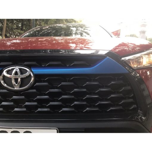 Thanh ốp mặt ca lăng, calang xe Toyota Corolla Cross 2020 2021 2022 ( 2 thanh bên trên ) - Hình ảnh 9