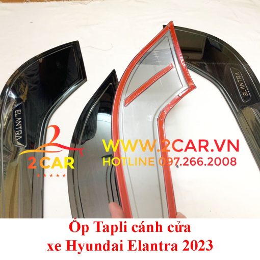 Ốp Tapli, màng loa cánh cửa Xe Elantra 2022, 2023, mẫu Titan cao cấp, sang trọng - Hình ảnh 8