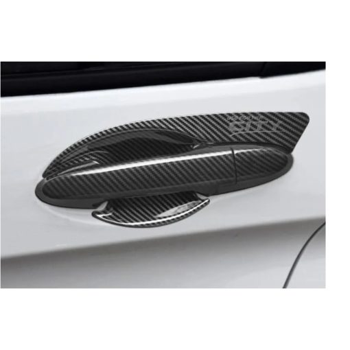Ốp Tay Hõm Cửa Honda City 2014-2023 nhựa vân Carbon Cao Cấp - Hình ảnh 10