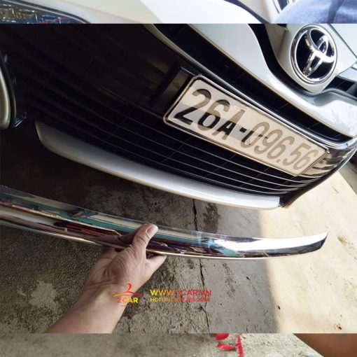 Ốp mui cản trước, môi trề xe Toyota Vios 2019- 2022