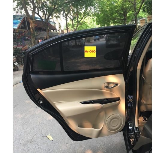 Rèm loại 1- Rèm che nắng, chắn nắng xe Toyota Vios 2003-2020, 2021 có hút nam châm