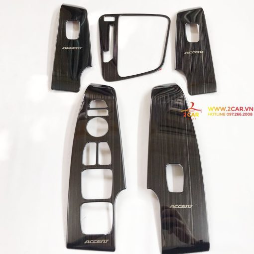 Ốp Nội Thất Xe Hyundai Accent AT đời 2018- 2020, 2021, 2022, 2023 Hàng Titan cao cấp