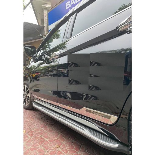 Nẹp sườn hông xe Mitsubishi Xpander 2018 - 2021, 2022 chất liệu inox cao cấp