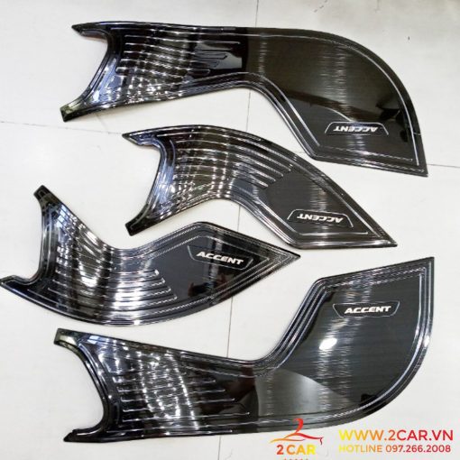 Ốp Tapli Cánh Cửa, màng loa Xe Hyundai Accent 2018- 2021, 2022, 2023 chất liệu TiTan Cao Cấp - Hình ảnh 3