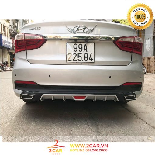Lip Chia Pô, Lippo, Líp pô, ốp pô Xe Hyundai i10 Sedan 2014 - 2020 - Hình ảnh 2