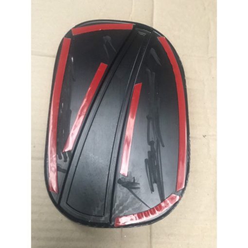 Ốp nắp bình xăng CARBON xe Mazda CX5, CX-5 2018 - 2021, 2022,2023 vân cacbon cao cấp - Ảnh 2