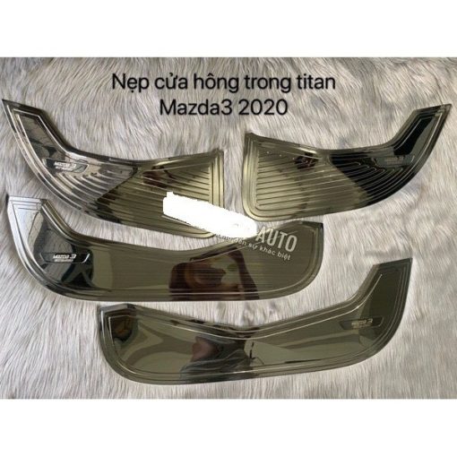 Ốp Tapli cánh cửa xe Mazda 3 2020-2023, chất liệu Titan Cao Cấp - Hình ảnh 2