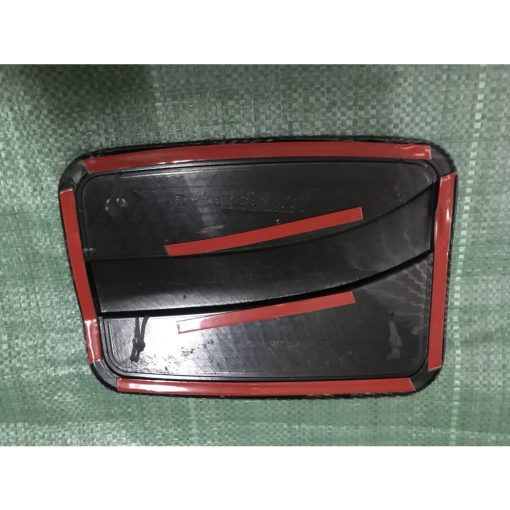 Ốp nắp bình xăng CARBON xe Xpander 2018- 2019 2020 2021, 2022, 2023 Vân cacbon cao cấp - Hình ảnh 3