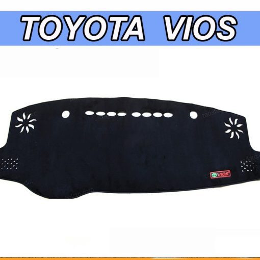 Thảm Taplo Toyota Vios 2019 2020 2021 2022 mẫu nhung lông chống nóng tốt, chống trơn trượt, vừa khít theo xe - Hình ảnh 3