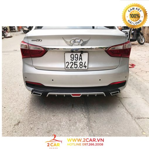 Lip Chia Pô, Lippo, Líp pô, ốp pô Xe Hyundai i10 Sedan 2014 - 2020 - Hình ảnh 3