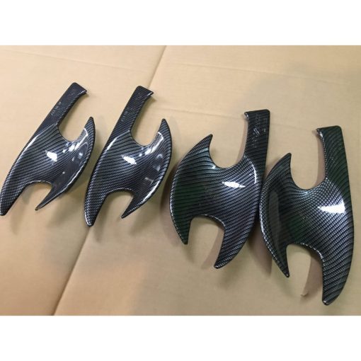 Ốp tay hõm cửa CARBON xe Mazda CX5 2018, 2019, 2020, 2021,2022,2023 vân cacbon cao cấp - Hình ảnh 3