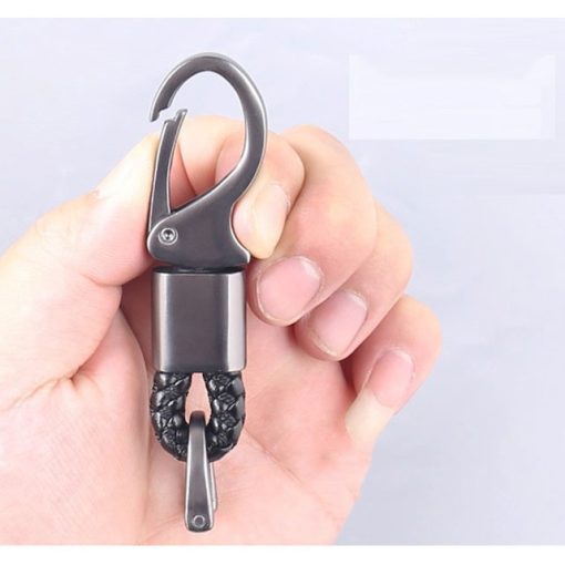 Ốp chìa khóa carbon xe Ford Everest, Ranger, Ecosport 2018 2019 2020 2023 vân cacbon có kèm móc đeo - Hình ảnh 4