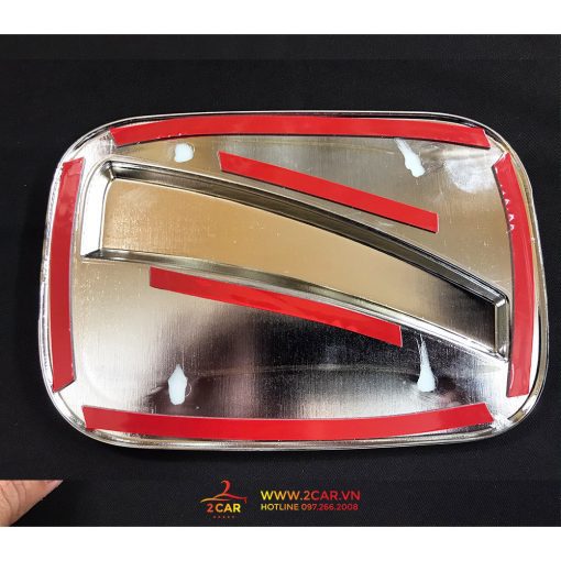 Ốp nắp bình xăng xe Toyota Vios 2019- 2020- 2021- 2022 Nhựa ABS mạ crom cao cấp - Hình ảnh 4