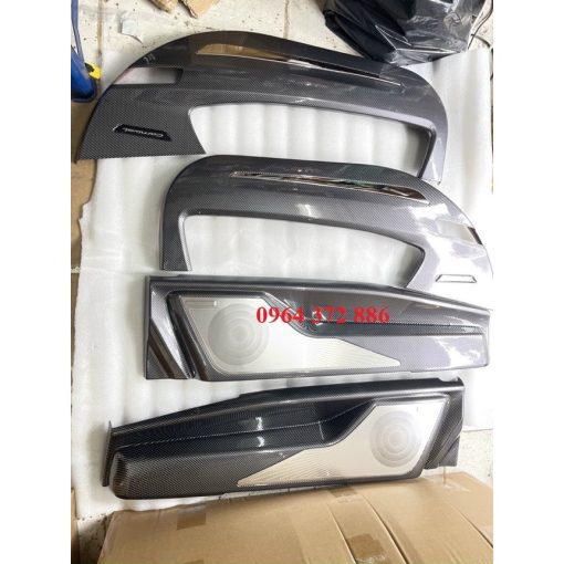 Ốp tapli cánh cửa, tappi, ốp màng loa cửa xe Kia Carnival 2021- 2022, Hàng TiTan Cao Cấp - Hình ảnh 3