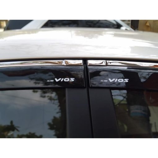 Vè che mưa xe Toyota Vios chỉ inox 2018 - 2022 cao cấp nhất thị trường - Hình ảnh 5