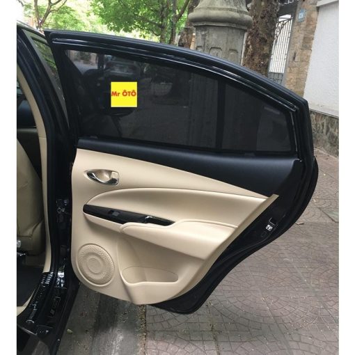 Rèm loại 1- Rèm che nắng, chắn nắng xe Toyota Vios 2003-2020, 2021 có hút nam châm - Hình ảnh 5