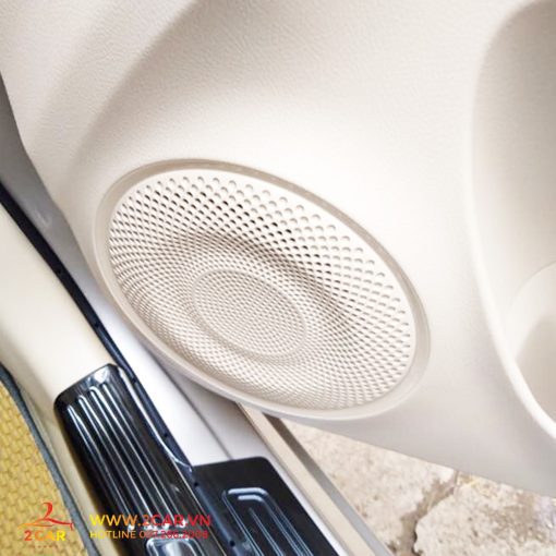 Ốp Trang trí Màng Loa xe Toyota Vios 2019-2020, chất liệu Titan Cao Cấp - Hình ảnh 5