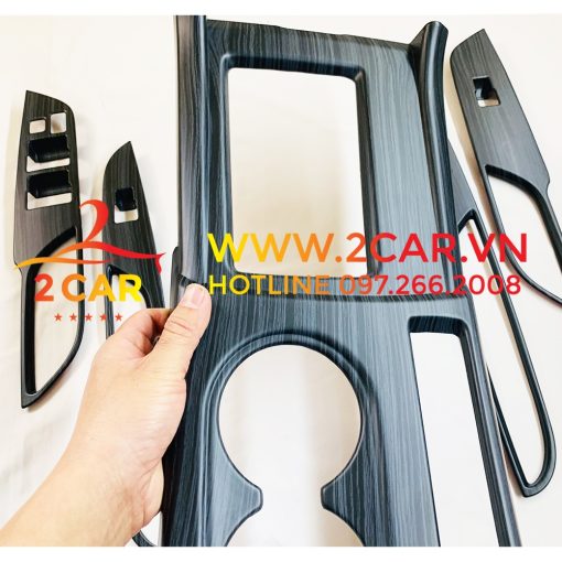 Ốp nội thất xe Mitsubishi Xpander 2023- 2018- 2020, 2021, 2022 loại nhựa Vân Đá cao cấp, ốp trang trí nội thất Xpander - Hình ảnh 5