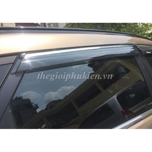 Vè che mưa xe Hyundai Tucson 2016- 2021 Chỉ mạ Crom 4 CHI TIẾT ( Hàng cao cấp) - Hình ảnh 5