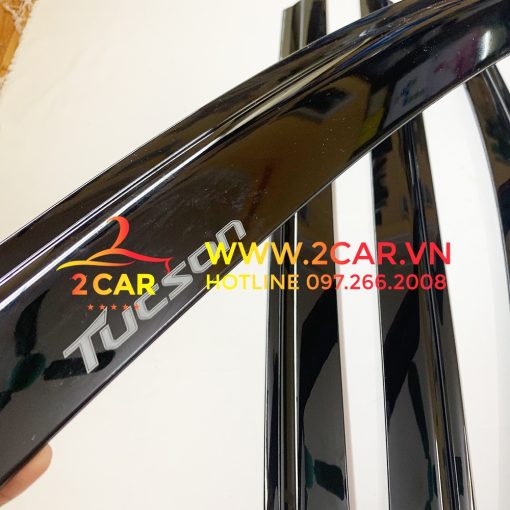 Vè Che Mưa Xe Hyundai TUCSON 2022 - 2023 nhựa đen cao cấp - Hình ảnh 5