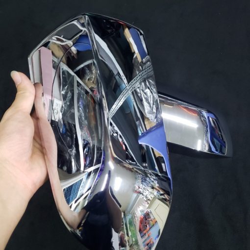 Ốp gương chiếu hậu xe Ford Everest, Ford Ranger 2022 - 2023 Nhựa ABS mạ crom cao cấp - Hình ảnh 5