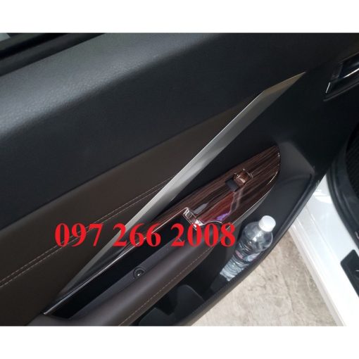 Ốp nội thất xe Xpander 2022- 2023 nhựa ABS vân gỗ - có đủ bản Eco và premium - Hình ảnh 6