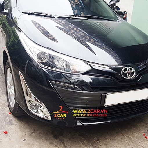 Ốp viền đèn gầm trước Toyota Vios 2019- 2020 - Hình ảnh 6