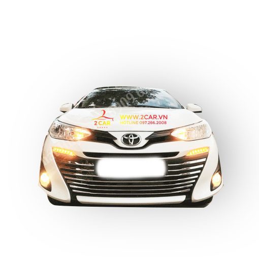 Ốp trang trí mặt ca lăng xe TOYOTA VIOS 2019- 2020, ốp mặt calang, ca lang dưới xe Vios, inox cao cấp - Hình ảnh 7