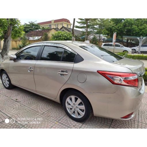Vè che mưa xe Toyota Vios 2014- 2022 mạ crom cao cấp, chính hãng Autoclover - Ảnh 7