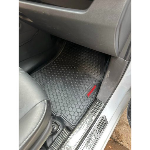 Thảm lót sàn cao su xe Mitsubishi Xpander / xpander cross 2018- 2021, 2022, 2023 loại đúc dày, 3 hàng ghế dễ vệ sinh - Hình ảnh 7