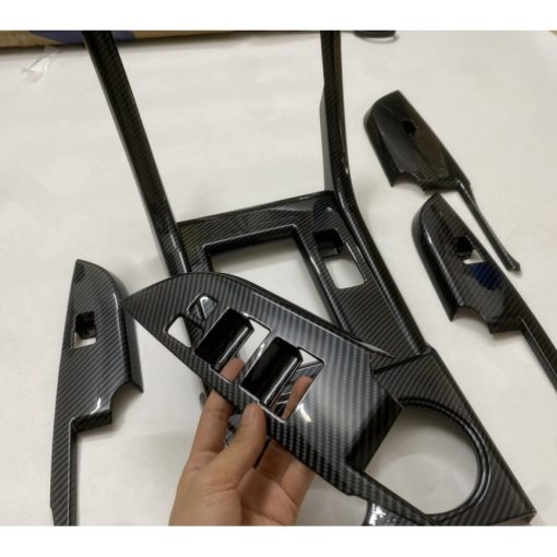 Ốp nội thất NHỰA xe Misubishi Xpander 2018- 2022- 2023 - ĐỦ CÁC MẪU ( vân đá, vân carbon, vân gỗ) - Hình ảnh 7