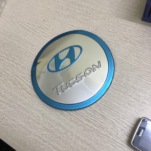 Ốp nắp bình xăng xe Hyundai Tucson đời 2015 2016 2017 2018 - Hình ảnh 7