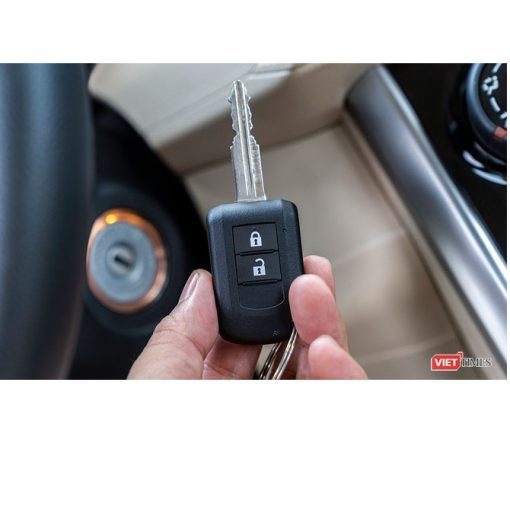 Bao da chìa khóa xe Mitsubishi Xpander, Outlander, Attrage, Mirage, Pajero - Ảnh 7