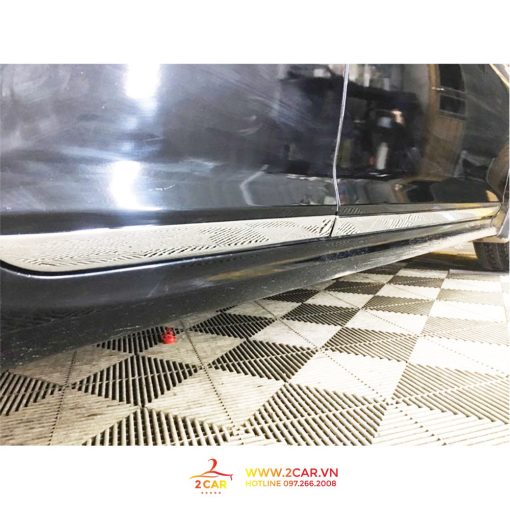 Ốp nẹp sườn hông xe Hyundai Accent 2018- 2019- 2021- 2022- 2023, Ốp sườn xe Accent cao cấp- Mẫu chữ đen - Hình ảnh 9