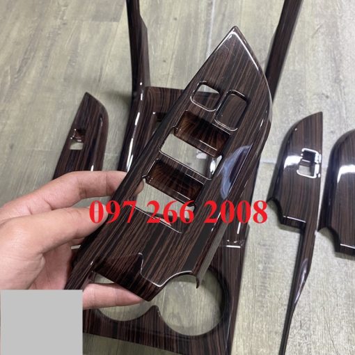 Ốp nội thất xe Xpander 2022- 2023 nhựa ABS vân gỗ - có đủ bản Eco và premium - Hình ảnh 9