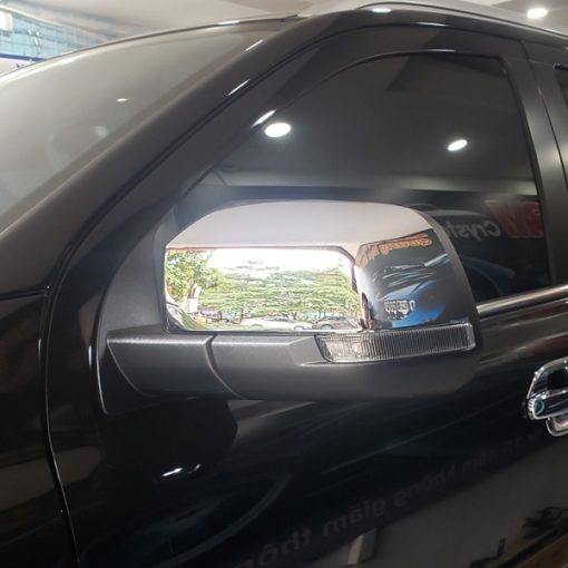Ốp gương chiếu hậu xe Ford Everest, Ford Ranger 2022 - 2023 Nhựa ABS mạ crom cao cấp - Hình ảnh 9