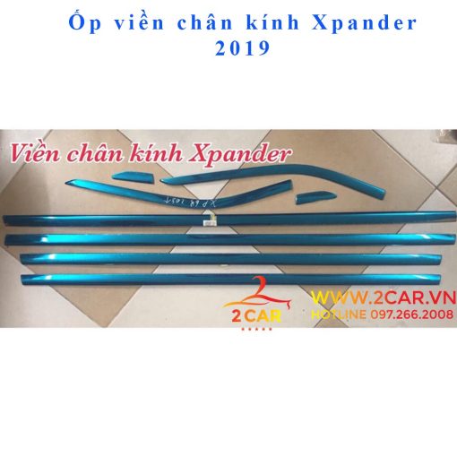Nẹp viền chân kính, cong kính xe Mitsubishi Xpander 2018- 2021, 2022, 2023 hàng inox cao cấp - Hình ảnh 9