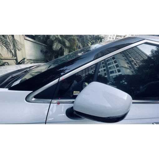 Nẹp viền chân kính và cong kính xe Kia Carnival 2022, 2023 Hàng inox mờ cao cấp như bản đủ - Hình ảnh 8