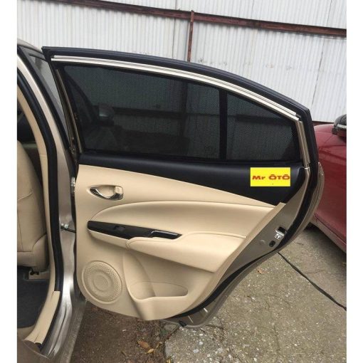 Rèm loại 1- Rèm che nắng, chắn nắng xe Toyota Vios 2003-2020, 2021 có hút nam châm - Hình ảnh 9