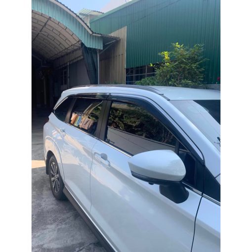 Vè che mưa, viền chắn mưa xe Toyota Veloz 2022 loại chỉ Inox 6 chi tiết cao cấp - Hình ảnh 10