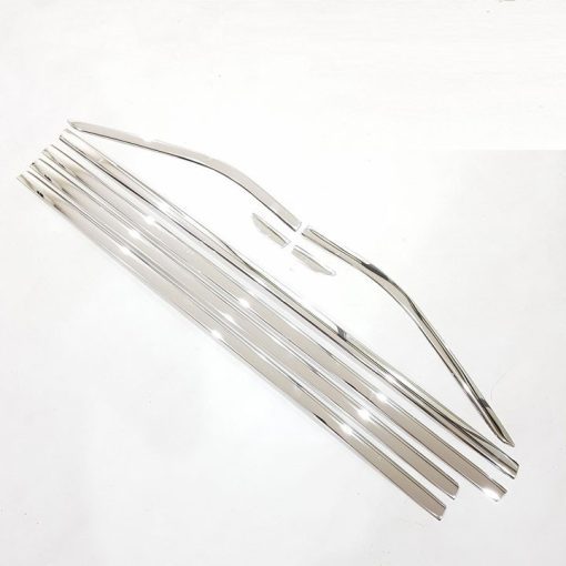 Nẹp viền chân kính, cong kính xe Mitsubishi Xpander 2018- 2021, 2022, 2023 hàng inox cao cấp - Hình ảnh 11
