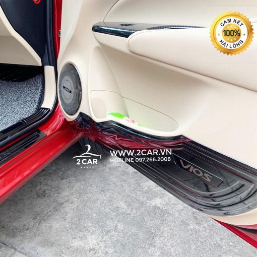 Ốp Tapli Cánh Cửa Xe Toyota Vios 2019-2020-2021-2022, Ốp màng loa xe Vios, Hàng TiTan Cao Cấp - Hình ảnh 13