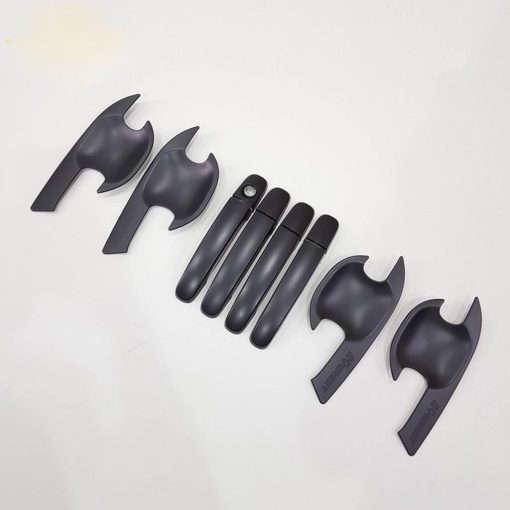 Ốp tay nắm, hõm cửa xe Ford Everest 2017 2018 2019 2020 2021 NHỰA ĐEN cao cấp - Hình ảnh 9