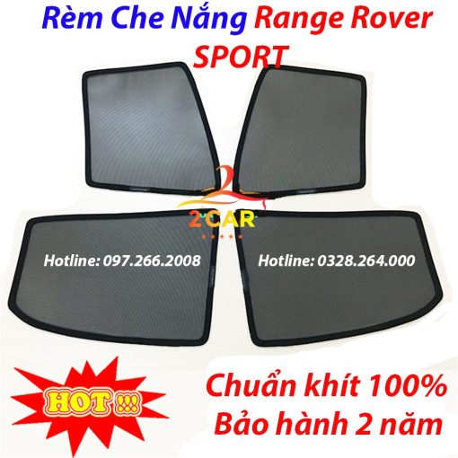 Rèm che nắng xe Range Rover Sport, Rèm loại 1 cao cấp