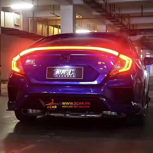 Đuôi gió đèn Led HONDA CIVIC 2018-2021, Hàng siêu đẹp, siêu chất