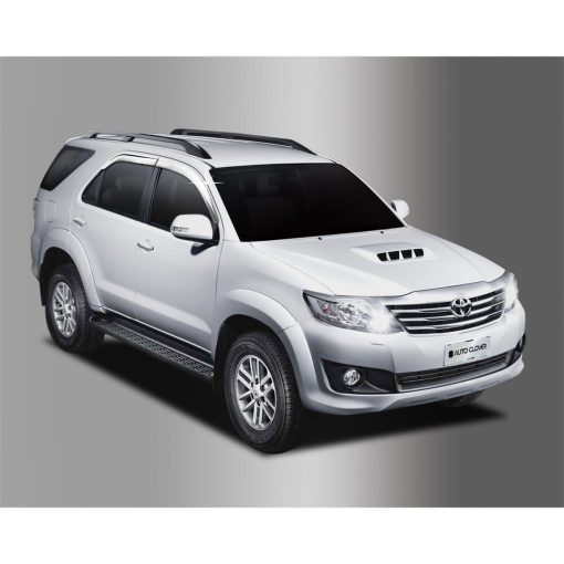 Vè che mưa mạ crom xe Fortuner form cũ đời 2006- 2016- Hàng Hàn Quốc - Hình ảnh 2
