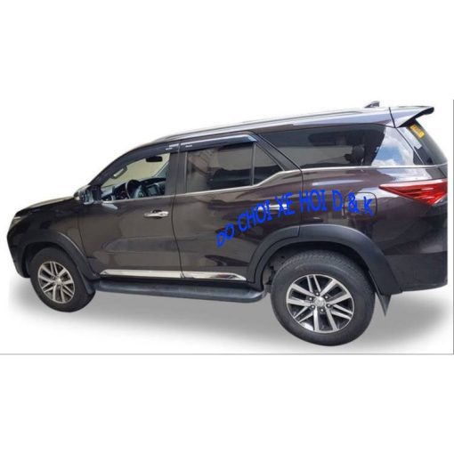Ốp Cua Lốp Fortuner 2017- 2022, 2023 nhựa đen cao cấp cá tính , bảo vệ , trang trí xe - Hình ảnh 2