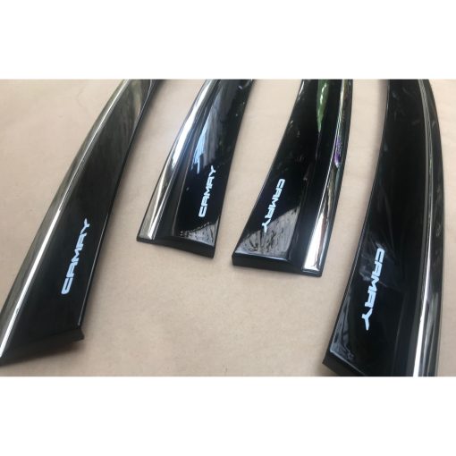 Vè che mưa xe Toyota Camry 2019 - 2021- 2022 chỉ mạ INOX hàng cao cấp loại 1